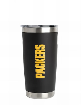 Termo Norday de acero inoxidable Packers NFL con tapa a presión 600 ml