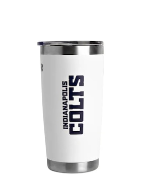 Termo Norday de acero inoxidable Colts NFL con tapa a presión 600 ml