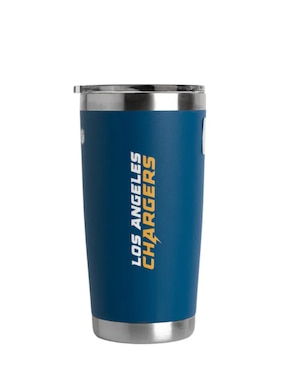 Termo Norday de acero inoxidable Chargers NFL con tapa a presión 600 ml