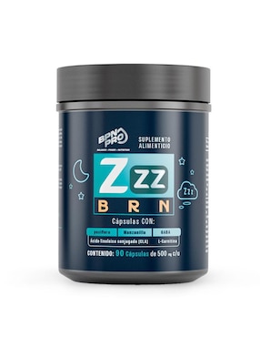 Zzz Brn Bpn Pro con l-carnitina de 90 cápsulas