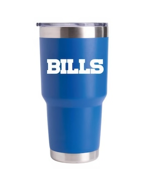 Termo Norday de acero inoxidable Bills NFL con tapa a presión 887 ml