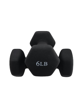 Set mancuernas de peso fijo Rvt Sports 2.7 kg 2 piezas