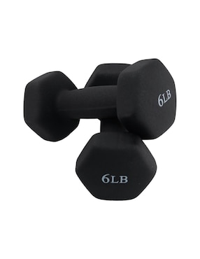 Set mancuernas de peso fijo Rvt Sports 2.7 kg 2 piezas