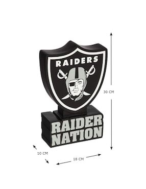 Figura de escudo Raiders Evergreen Raiders NFL