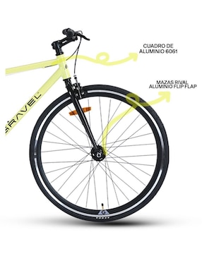 Bicicleta de ruta Gravel rodada 700 Fuji unisex