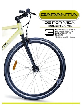 Bicicleta de ruta Gravel rodada 700 Fuji unisex