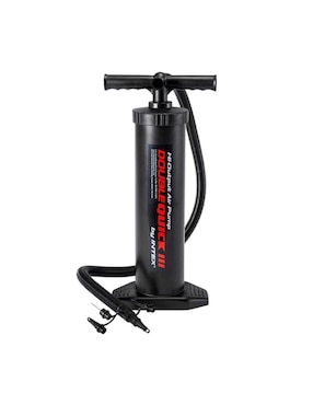 Bomba de aire manual Intex Double Quick III para campismo