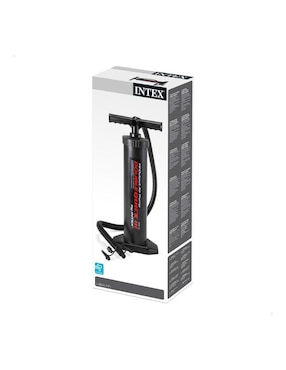 Bomba de aire manual Intex Double Quick III para campismo
