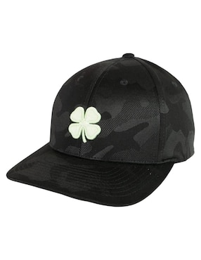 Gorra visera semicurva cerrada casual Black Clover Fitted unisex