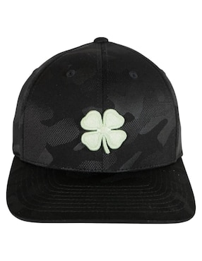 Gorra visera semicurva cerrada casual Black Clover Fitted unisex