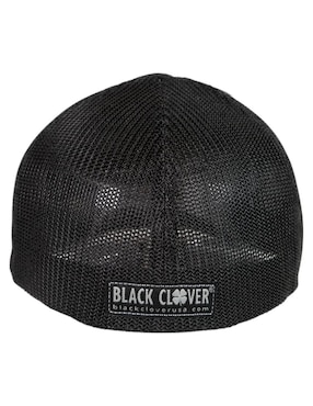 Gorra visera semicurva cerrada casual Black Clover Fitted unisex