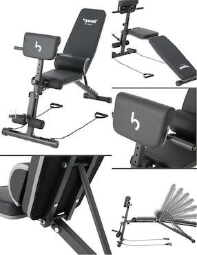 Banco para entrenamiento Bywell BA006