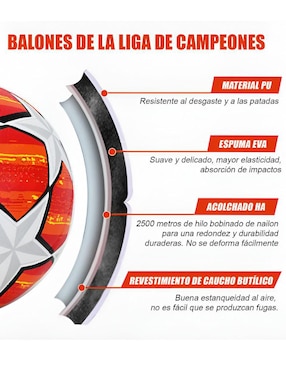 Balón Xtellar para fútbol infantil