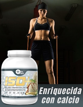 ISO+ More Than Pure con BCAA y glutamina Fit Nutrition con calcio sabor vainilla de 2.2 kg