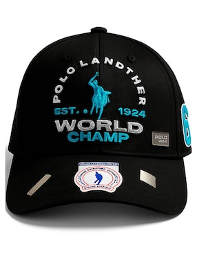 Gorra visera curva correa ajustable casual Polo para hombre