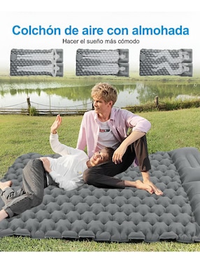 Colchón inflable Xtellar XTLLAR4632 colchoneta pillow top (integrada)