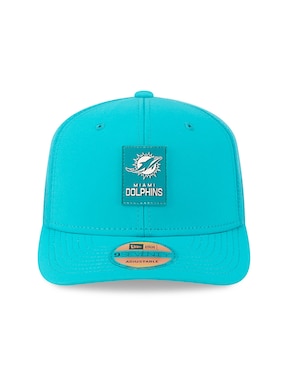 Gorra visera curva correa ajustable fútbol americano New Era sideline NFL Miami Dolphins unisex
