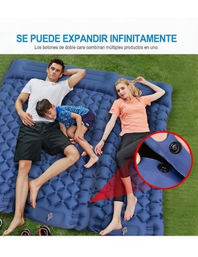 Colchón inflable Xtellar colchoneta pillow top (integrada)