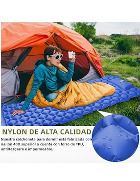 Colchón inflable Xtellar XTLLAR4627 colchoneta pillow top (integrada)
