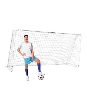 Portería para fútbol con red Enersport adulto