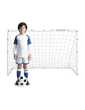 Portería para fútbol con red Enersport infantil