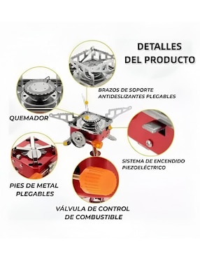 Estufa Xtellar XTLLAR4937 de acero inoxidable