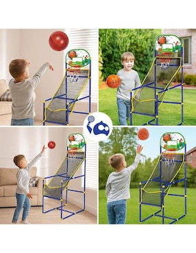 Tablero básquetbol Bluelander funcionamiento manual