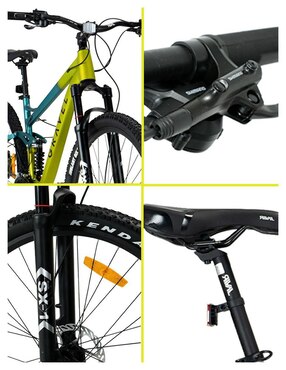 Bicicleta de montaña Gravel rodada 29 Fuji unisex