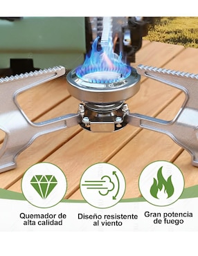 Parrilla de gas Xtellar XTLLAR4941 de aluminio