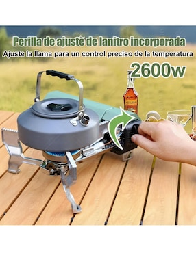 Parrilla de gas Xtellar XTLLAR4941 de aluminio