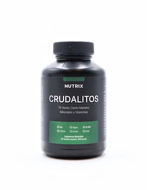 Crudalitos Nutrix con citrato de magnesio sabor natural de 500 mg
