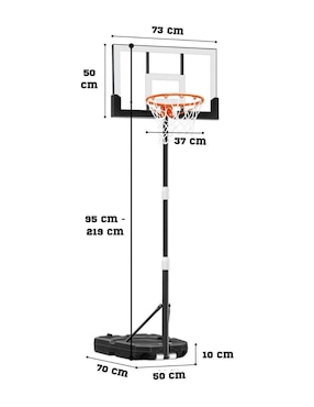 Canasta de basketball Vanlig Seray Pro