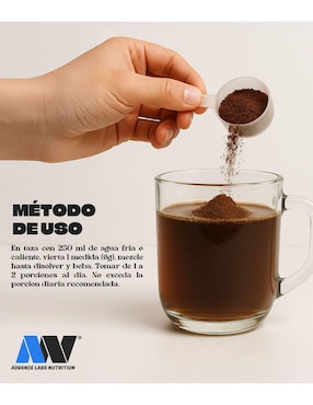 Coffee & Calostro Bovino 60 Tazas 300g Advance Labs Nutrition Advance Nutrition con calostro bovino sabor café de 500 g