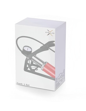 Bomba de aire manual Xtellar para ciclismo