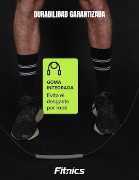 Cuerda para saltar Fitnics Corded jump adulto