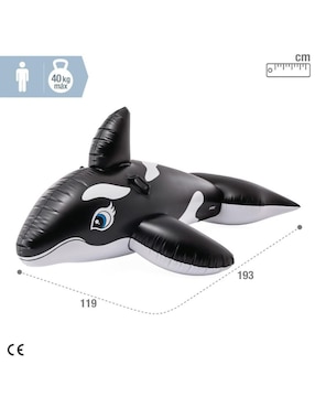 Inflable acuático forma de ballena Intex