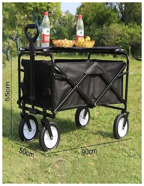 Carrito vagón plegable Cm-top  con capacidad de 68 kg