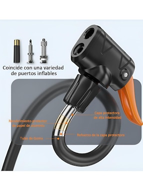 Bomba de aire manual Xtellar xtllar5854 para ciclismo