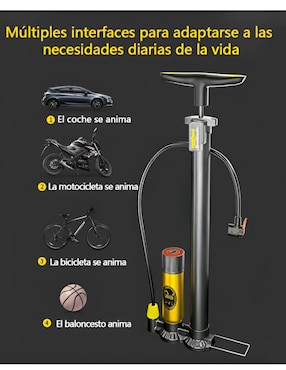 Bomba de aire manual Xtellar xtllar5854 para ciclismo