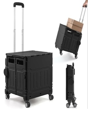 Carrito vagón plegable Cm-Top con capacidad de 50 kg