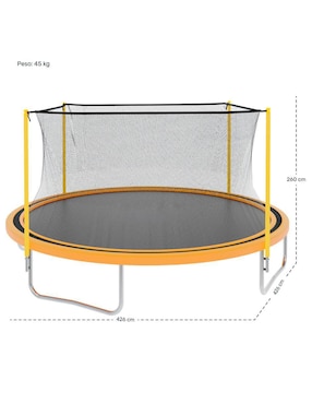 Trampolín Little Monkey Mkz-trampesca