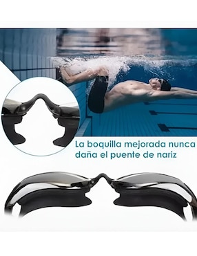 Goggles transparentes Xtellar para natación unisex