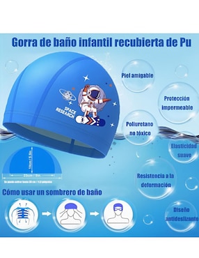 Goggles transparentes Xtellar para natación de niño