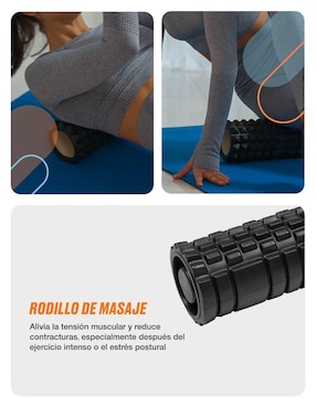 Rodillo para yoga Bodytrainer de Eva para rehabilitación