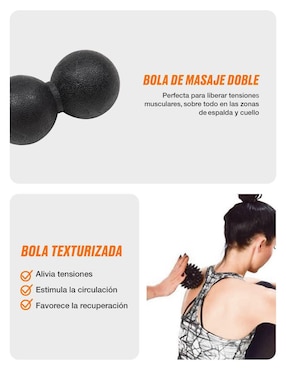 Rodillo para yoga Bodytrainer de Eva para rehabilitación