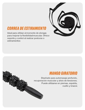 Rodillo para yoga Bodytrainer de Eva para rehabilitación