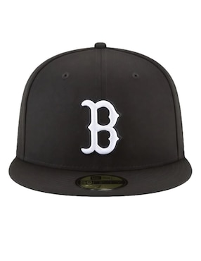 Gorra con visera plana cerrada casual New Era Boston Red Sox para hombre