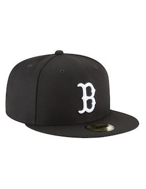 Gorra con visera plana cerrada casual New Era Boston Red Sox para hombre