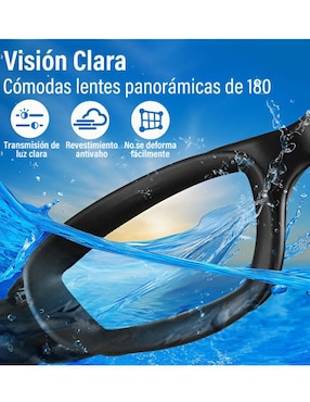 Goggles espejo y polarizadas Xtellar para natación unisex