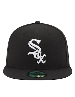 Gorra con visera plana cerrada casual New Era Chicago White Sox para hombre